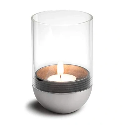 Image de höfats Gravity Candle Argent Porte Bougie, Bougeoir et Photophore Tient la Bougie horizontalement éclairage Confortable Extinction