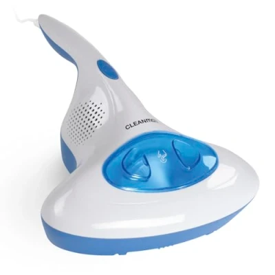 Image de CLEANmaxx Aspirateur à acariens avec lumière UV C stérilisante Matelas Filtre HEPA, détruit 99,9% de Tous Les Nettoie et désinfecte en Une Seule étape