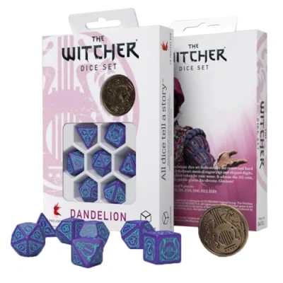 Image de Q Workshop QWOWDA3S The Witcher Dice Set Pissenlit Half a Century of Poetry (7)