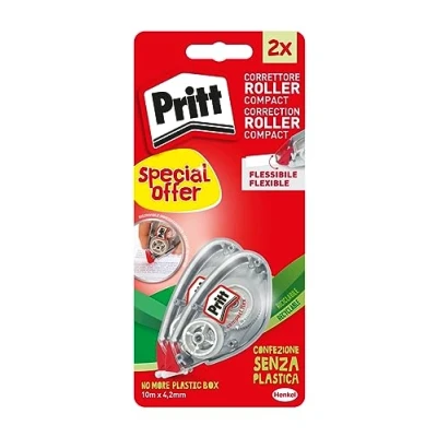 Image de Loctite Super Attak 2115719 Correcteur Roller Compact, 10 m x 4.2 mm, 2 pièces
