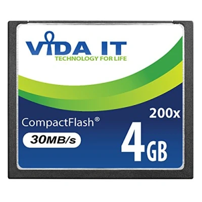 Image de Nouvelle Carte Mémoire Compact Flash CF Haute Vitesse 200x 4 Go 30Mo/s pour Canon EOS 20D 10D 30D 350D 300D 20Da 400D 40D 50D 5D Mark 2 7D D30 Caméra
