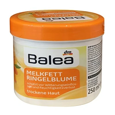 Image de Balea Pot de 250 ml graisse à traire, calendula, protège contre les effets des intempéries et la déshydratation