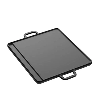 Image de Tepro Plaque de Cuisson Universelle en Fonte pour Barbecue Noir Taille L