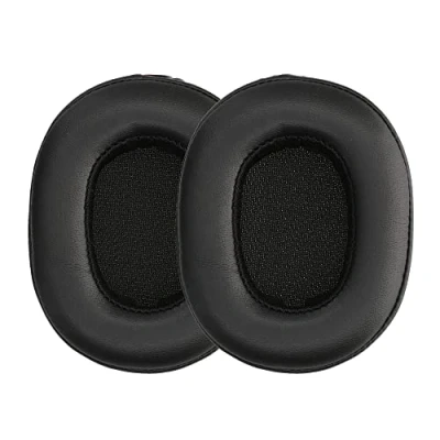 Image de kwmobile 2X Coussinet Compatible avec JBL E55BT Coussinets en Mousse pour Casque Audio Noir
