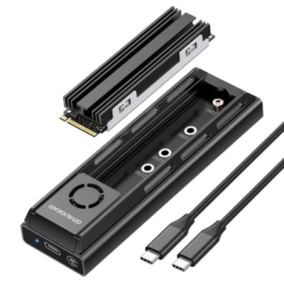 Image de Graugear G M205 20G F USB 3.2 Gen2x2 Docking Station für M.2 NVME/NGFF SSD