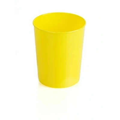 Image de Kimmel Gobelet incassable empilable réutilisable en plastique jaune 180 ml