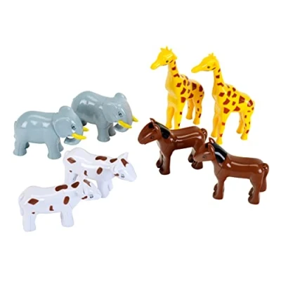 Image de Theo Klein 66 Funny puzzle magnétique, 8 animaux Les pièces du se fixent entre elles par aimant Jouet pour enfants à partir d&#039;un an