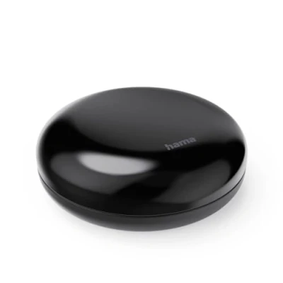 Image de Hama Télécommande Universelle connectée (WiFi, Infrarouge, domotique, Compatible Commande vocale Via Amazon Alexa/Google Assistant/Amazon Echo Show/Google Nest Hub), Noire