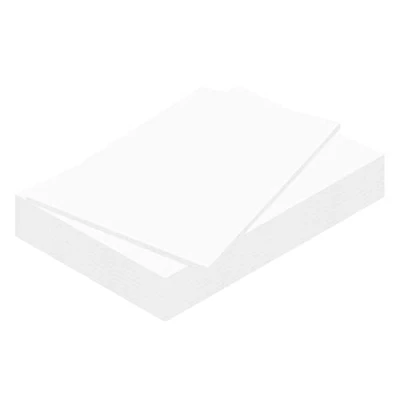 Image de Kangaro Lot de 10 plaques mousse format A3 Blanc 29,7 x 42 cm 5 mm DIY pour artisanat, présentation, modélisme, passe partout