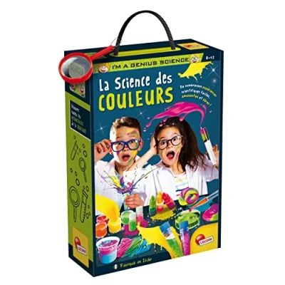 Image de Liscianigiochi I&#039;m a Genius LABORATORIO la Science des Couleurs, Découvre Chimie Qui Change de Couleur, en Toute sécurité et avec simplicité, partir da 7 Ans