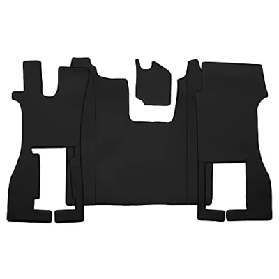 Image de F CORE Tapis de entierement Le Sol Camion compatibilité pour Scania R NEXTGEN 01.17 Conducteir Pliable Noir