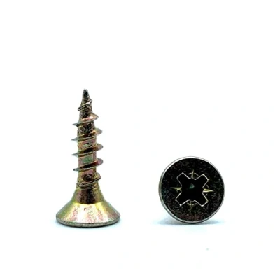 Image de DOJA Barcelona Vis a Bois Tete Fraisee 100 cruciforme 5x20 mms+Embout PZ2 d&#039;Assemblage pour aggloméré à Autotaraudeuses Autoperceuses