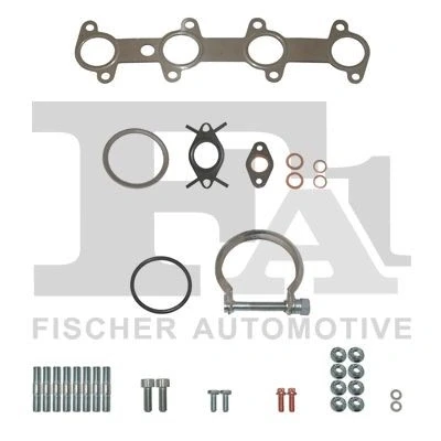 Image de FA1 KT120055 Kit de montage, compresseur OPEL: Astra H GTC, 3/5 portes, Zafira B, SAAB: 9 3 Berline, FIAT: Croma II Break