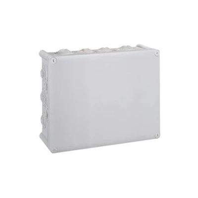 Image de 092082 Boîte de dérivation rectangulaire Plexo dimensions 310x240x124mm gris RAL 7035 Legrand