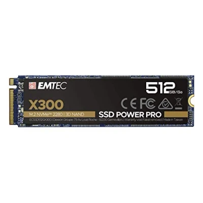 Image de EMTEC X300 M.2 512 Go PCI Express 3.0 3D NAND NVMe