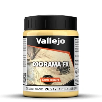 Image de Peinture de maquette texturée Vallejo 200 ml Choix textures varié sable