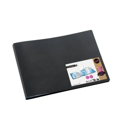 Image de Viquel Livre de présentation horizontal Protège document A4 Porte Vues format paysage 60 30 pochettes Noir, 548005 04
