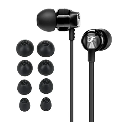Image de kwmobile 8X Embout Compatible avec Sennheiser CX 300S / 6.00BT Momentum in Ear Embouts de Rechange en Silicone pour Écouteurs Transparent