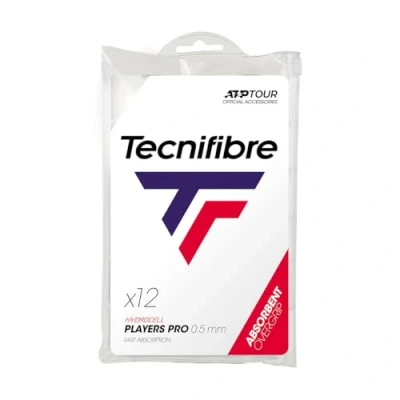 Image de Paquet De 12 Overgrips Tecnifibre Player Pro Blancs