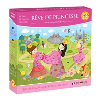 Image de Zoe Yateka Rêve de Princesse Jeu Parcours et stratégie société Enfant à partir 5 Ans