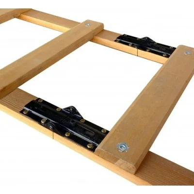 Image de Outifrance 8833520 Echelle de toit pliante en Bois 2 x 2,00 m/16 échelons entraxe 25 cm