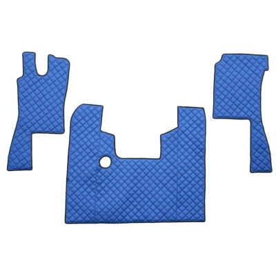 Image de F CORE FL18 BLUE Ensemble de tapis sol Similicuir avant 3 Bleu