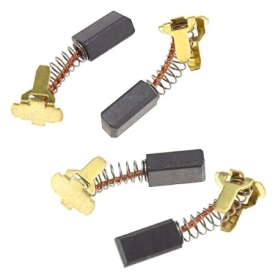 Image de YINETTECH Lot de 4 brosses carbone pour meuleuse 999 054 Pièces rechange compatibles avec Hitachi G18DL G18DMR G18DSL G14DL G14DMR G14DSL