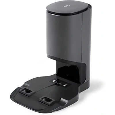 Image de ECOVACS Station D&#039;Aspiration Automatique Accessoire Original pour Robot Aspirateur Deebot T9 Aivi, Vidange Y Compris De Chargement + 2 Sacs À Poussière, Gris
