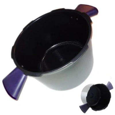 Image de Cuve COOKEO avec poignées (293557 9238) Robot ménager SS 994792, XA605011 MOULINEX