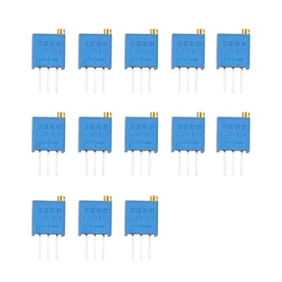 Image de HALJIA 3296W 100R 1M Ohm potentiomètre à résistance variable, (trimmer / trimpot)