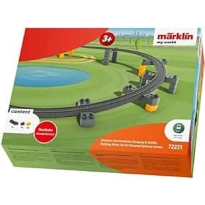 Image de Märklin 72221 My World Maerklin H0 Kit de Briques Construction Pente, Multicolore