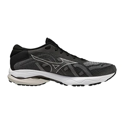 Image de Mizuno Homme Wave Ultima 14 Chaussure de Course sur Route, Nuage Nimbus Noir Argent, 42 EU