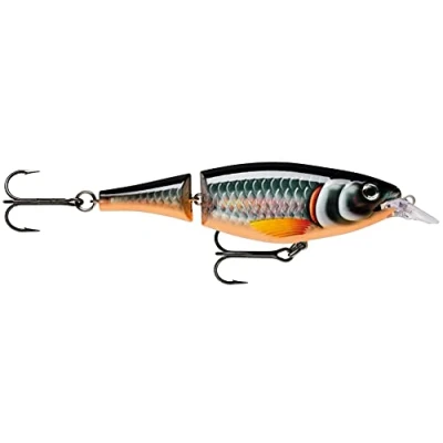 Image de Rapala Leurre de Pêche X Rap Jointed Shad Matériel pour Eau Douce avec Corps Articulé Profondeur Nage 1.2 2.4m 13cm / 46g Fabriqué en Estonie Halloween