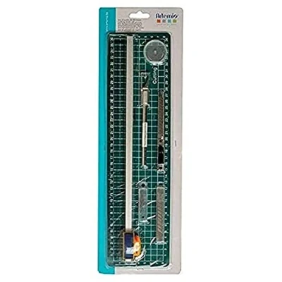 Image de Artemio Set 4 d&#039;Outils de Découpe, Plastique, Multicolore, 13,5 x 3,5 43,5 cm 18004008