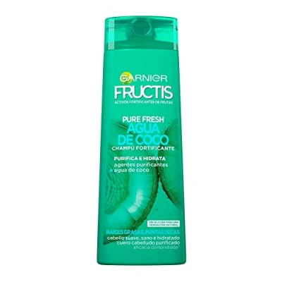 Image de Garnier Fructis shampooing Pure Fresh eau de coco 360 ML