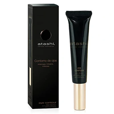 Image de Atashi. Crème Contour des Yeux Anti rides et Age. Élimine les Ridules, Rides, Gonflements, Poches Pattes d&#039;oie Retinol Haloxyl 15 ml