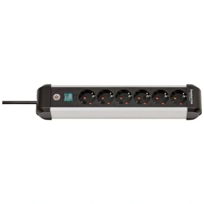 Image de Base múltiple Premium Alu Line (6 Tomas)