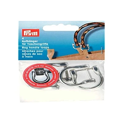Image de Prym Pym Silver (18 mm) Boucles de poignée du Sac 1 unité