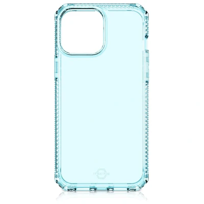 Image de Coque Renforcée iPhone 13 Pro Max Spectrum Clear Bleue Itskins Neuf
