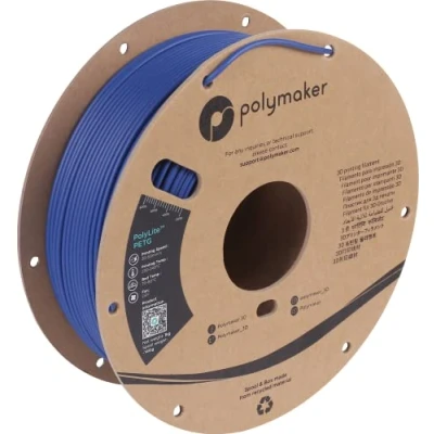 Image de Polymaker PB01020 PolyLite Filament PETG résiste à la chaleur, résistance élevée traction 2.85 mm 1000 g bleu 1 pc