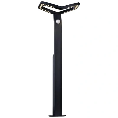 Image de Paulmann, borne lumineuse LED à détecteur Alara, anthracite, 67 cm IP44