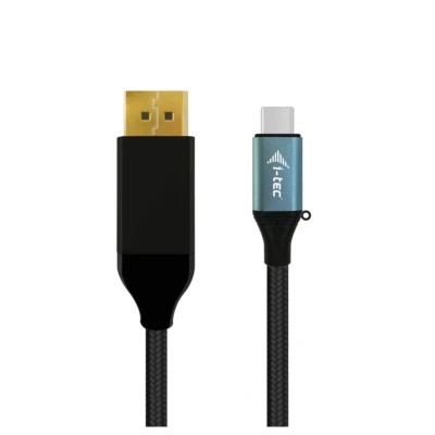 Image de i tec USB C à DisplayPort Câble Adapter 4K/60 Hz 200cm, Compatible avec G Sync/Freesync, HDR 400 1000