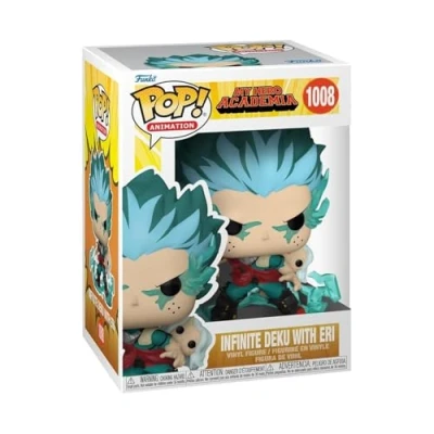 Image de Funko Pop! Animation: MHA Infinite Deku With Eri My Hero Academia Figurine en Vinyle à Collectionner Idée de Cadeau Produits Officiels Jouets pour les Enfants et Adultes Anime Fans