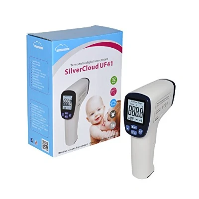 Image de Thermomètre digital Gun point Silvercloud UF41 infrarouge sans contact pour corps et surfaces