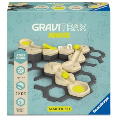 Image de Ravensburger Gravitrax Junior Set d&#039;extension My Start and Run 38 pièces Circuit de billes Jeu construction créatif Parcours à construire Dès 3 ans Version française 27531