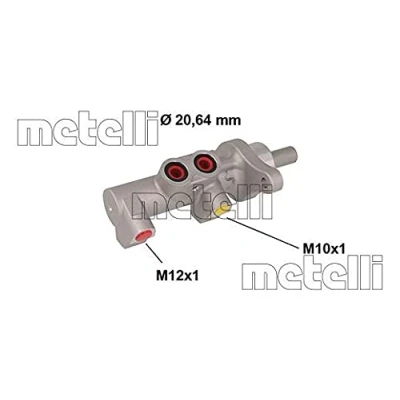Image de METELLI 05 0846 Maître Cylindre 20,64 Aluminium DACIA: Sandero I, Logan I MCV, Berline