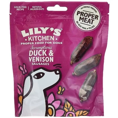 Image de LK CN SAUCISS Canard Chevreuil SACH/70 G Ali.CHIENLILY&#039;S K.