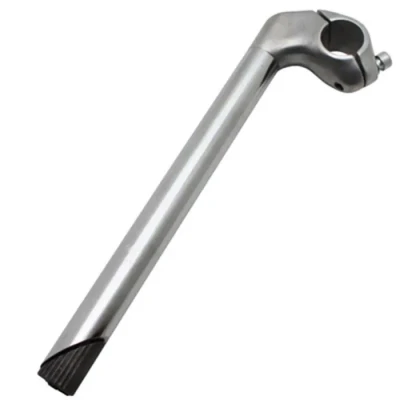 Image de Potence VTT a Plongeur p2r alu 22,2 250mm releve 30 Cintre 25,4 l 40mm Argent