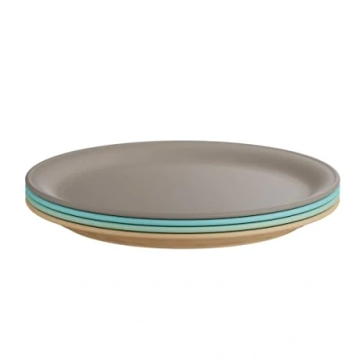 Image de nip assiettes pour bébé et enfant avec motif, vaisselle enfant, passe au lave vaisselle, extra plate parfaite les apprentissages, en plastique sans BPA, mélamine, couleurs