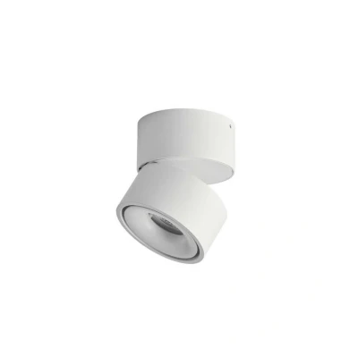 Image de LOOM DESIGN Aim spot pour plafond LED à 1 lampe blanc